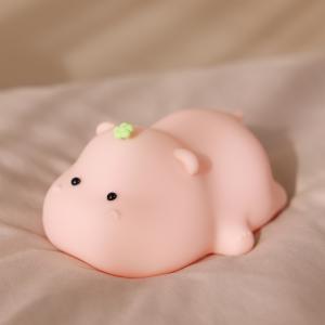Baby Hippo Silicone Lamp