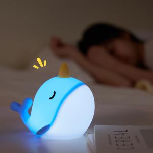 Whale silicone lamp 