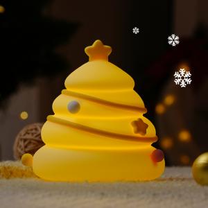 Christmas tree silicone lamp