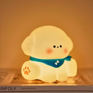 Cute Puppy Silicone Lamp