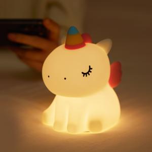 Unicorn Silicone Lamp Silicone Pat Pat Night Light